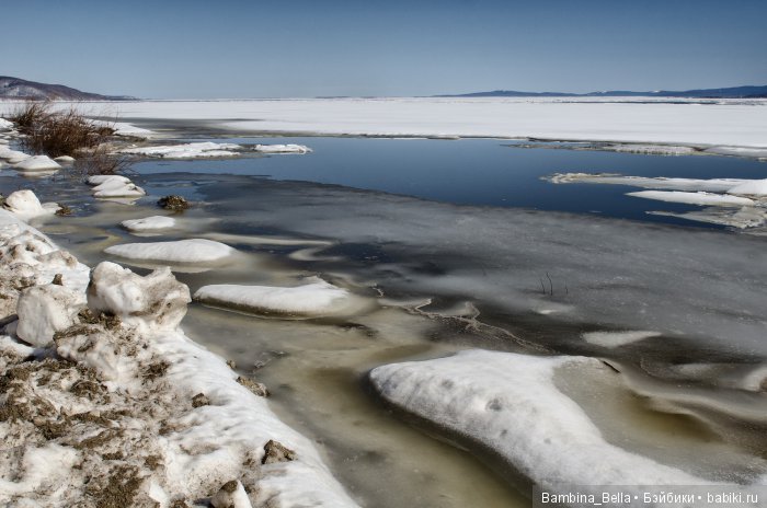 Незаметная ранняя весна - лед тронулся