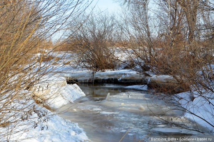 Незаметная ранняя весна - лед тронулся