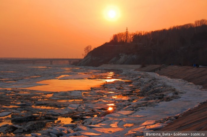 Незаметная ранняя весна - лед тронулся