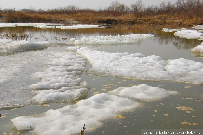 Незаметная ранняя весна - лед тронулся
