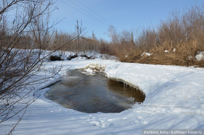 Незаметная ранняя весна - лед тронулся