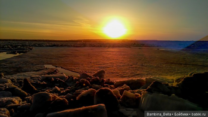 Незаметная ранняя весна - лед тронулся