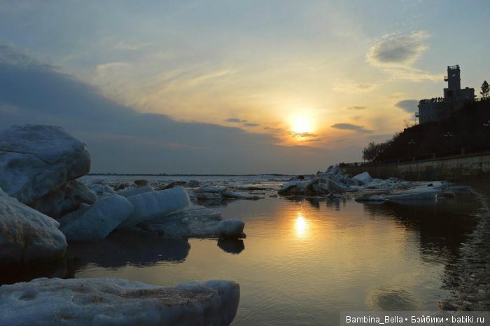 Незаметная ранняя весна - лед тронулся