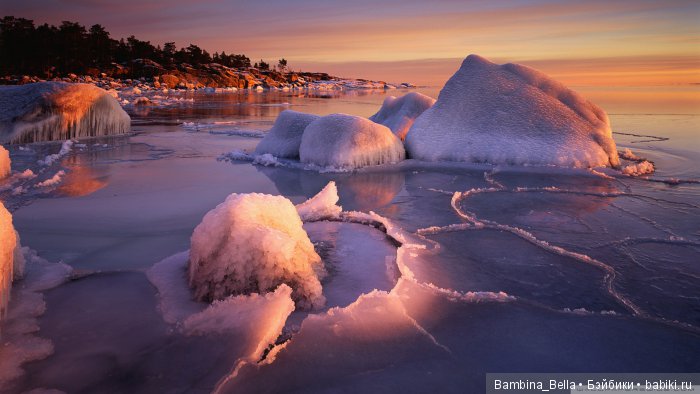 Незаметная ранняя весна - лед тронулся