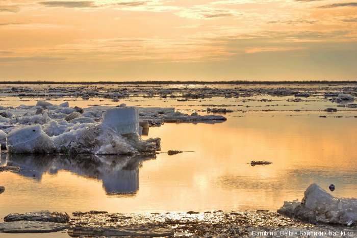 Незаметная ранняя весна - лед тронулся
