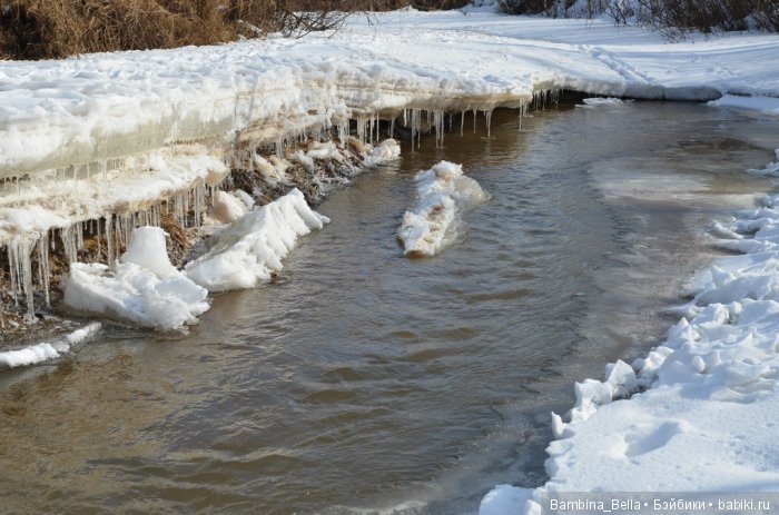 Незаметная ранняя весна - лед тронулся