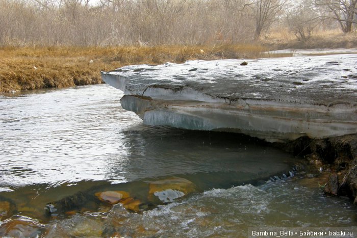 Незаметная ранняя весна - лед тронулся