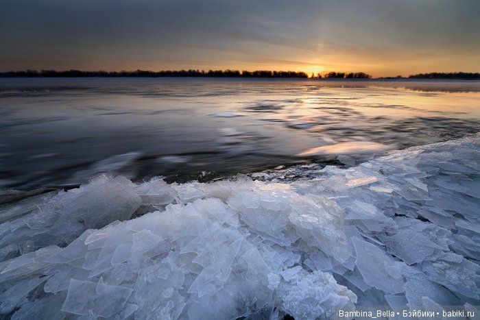 Незаметная ранняя весна - лед тронулся