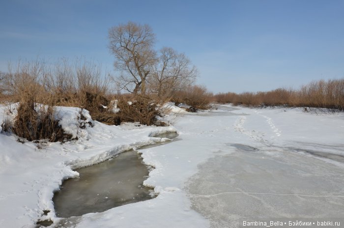 Незаметная ранняя весна - лед тронулся