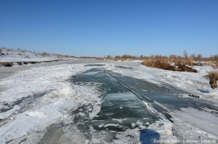 Незаметная ранняя весна - лед тронулся