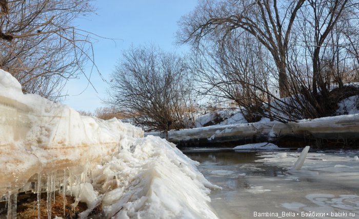 Незаметная ранняя весна - лед тронулся