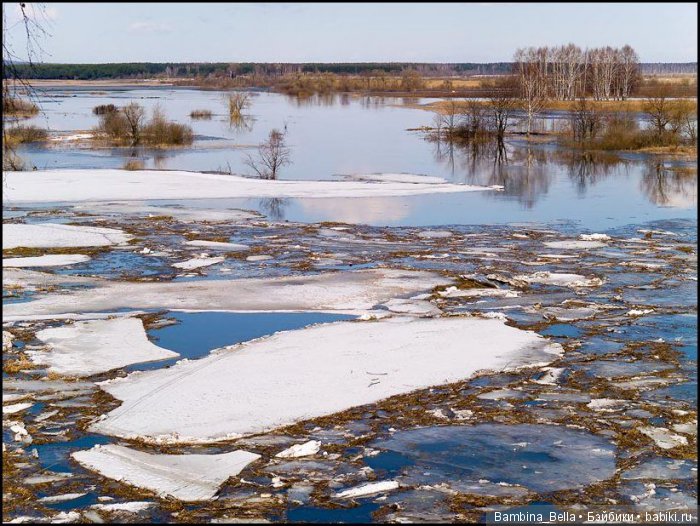 Незаметная ранняя весна - лед тронулся