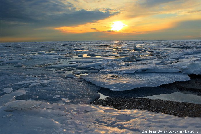 Незаметная ранняя весна - лед тронулся