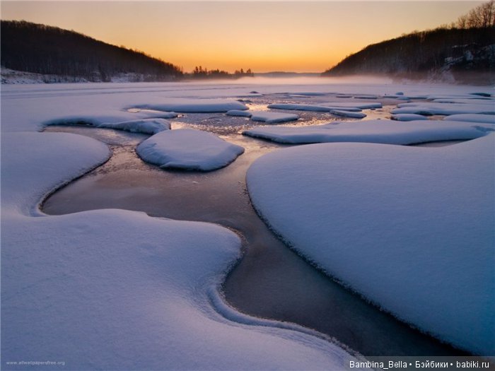 Незаметная ранняя весна - лед тронулся (фото 9)