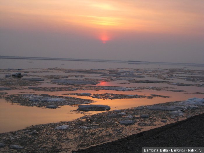 Незаметная ранняя весна - лед тронулся