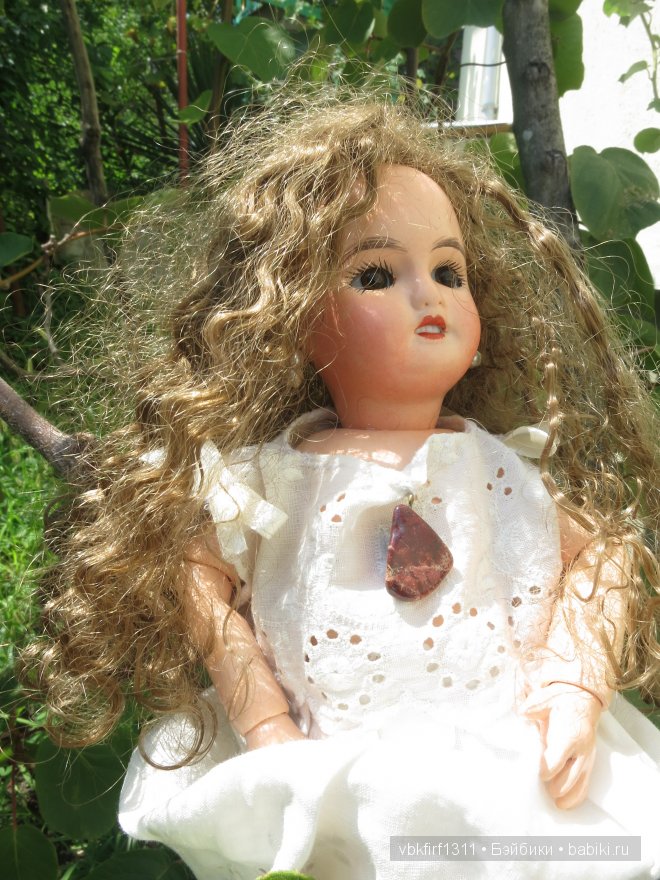 Антикварная кукла - Француженка (фото 2)