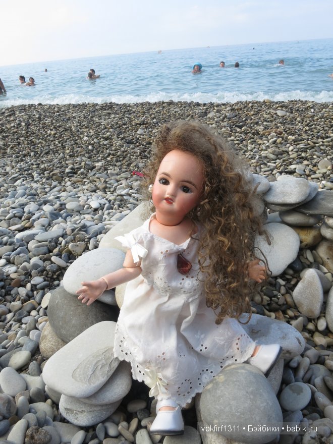 Антикварная кукла - Француженка (фото 3)