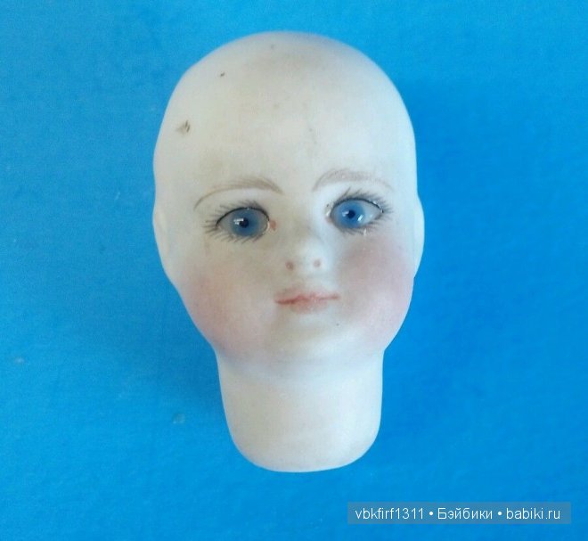 Антикварная головка — Редкие антикварные куклы и реплики: воск (фото 2)