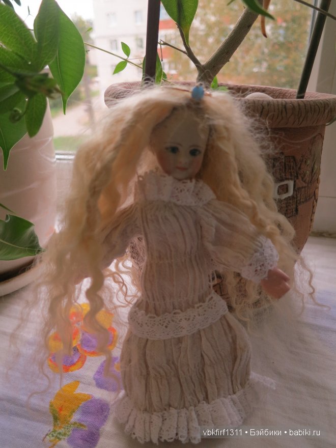 Антикварная головка и что получилось... Амели (фото 7)