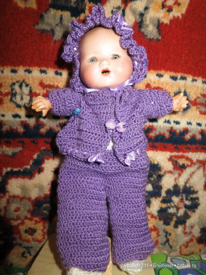 Антикварная кукла Клавочка или Тимочка