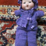 Антикварная кукла Клавочка или Тимочка