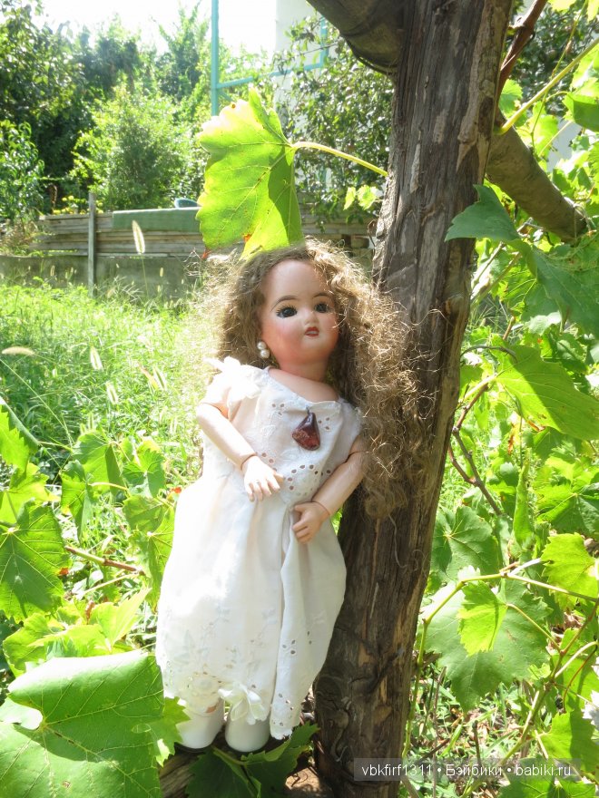 Антикварная кукла Лиза — Редкие антикварные куклы и реплики: воск (фото 3)