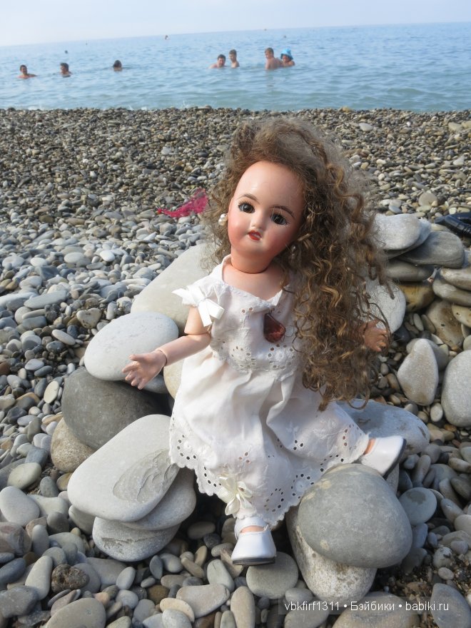 Антикварная кукла Лиза — Редкие антикварные куклы и реплики: воск