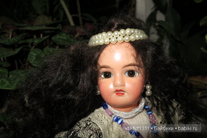 Антикварная кукла Лиза — Редкие антикварные куклы и реплики: воск (фото 6)