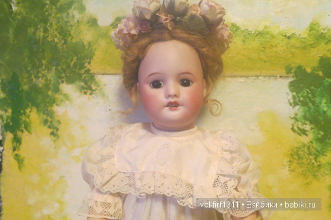 Приехала новенькая француженка - антикварная кукла Вивьен (фото 5)