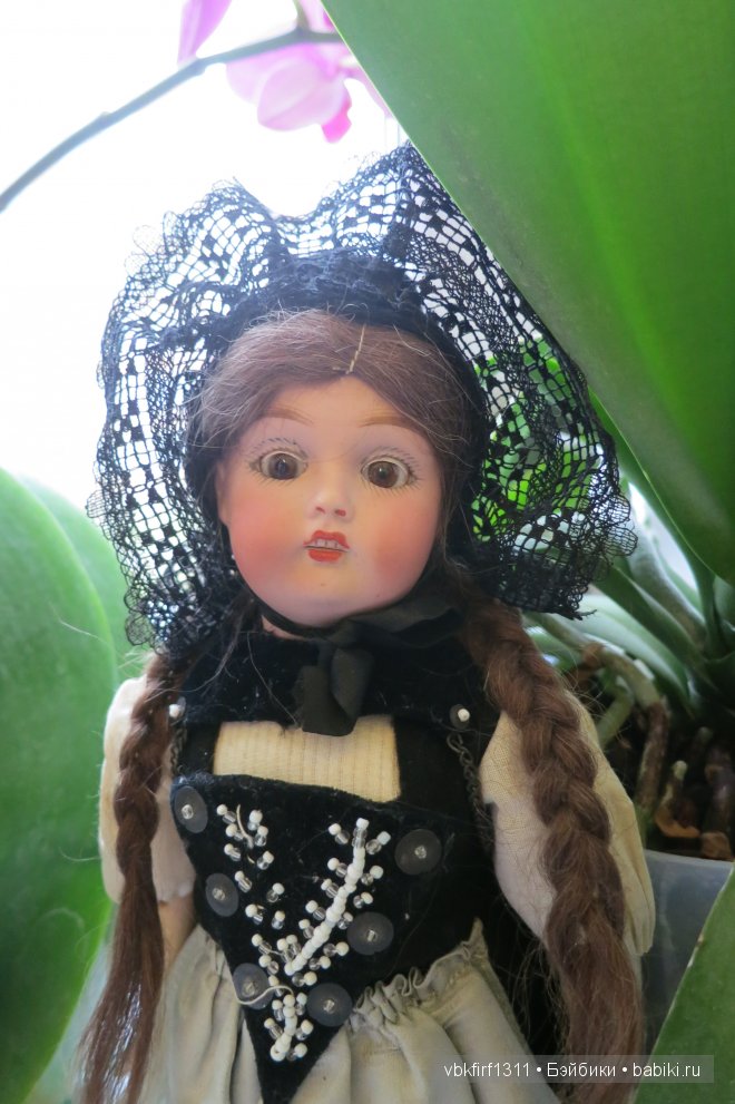 Антикварная кукла Василинка. Kestner