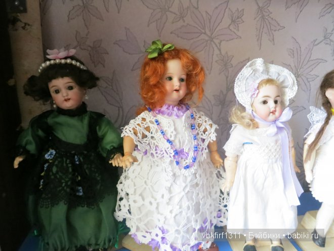 Моя коллекция антикварных кукол и новая полочка (фото 5)