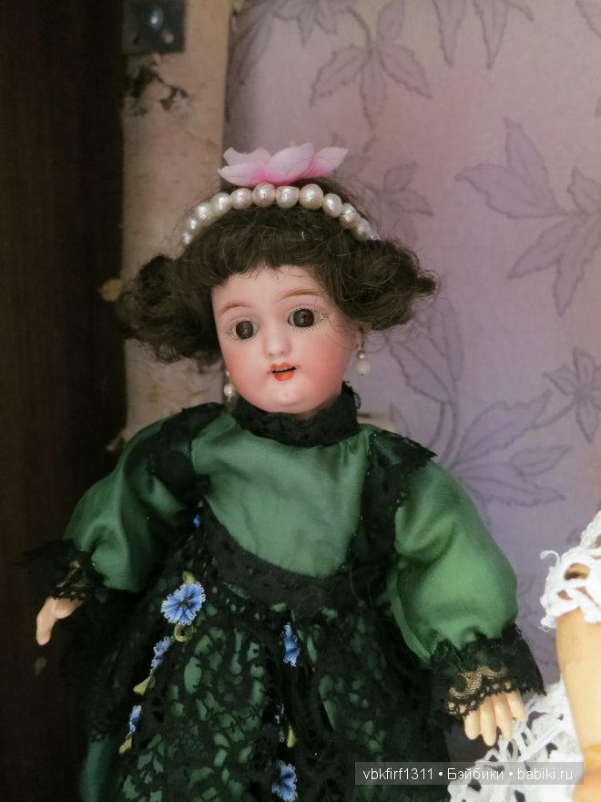 Моя коллекция антикварных кукол и новая полочка (фото 8)