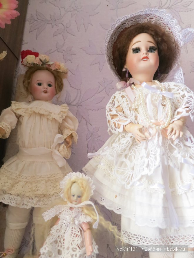 Моя коллекция антикварных кукол и новая полочка (фото 4)