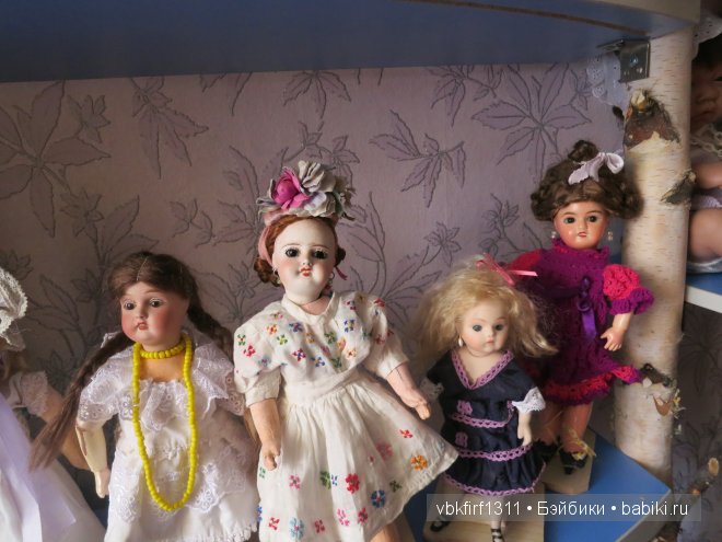 Моя коллекция антикварных кукол и новая полочка (фото 6)
