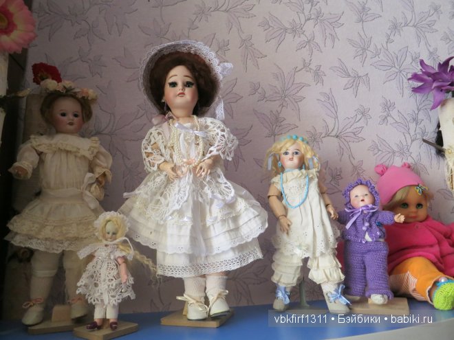 Моя коллекция антикварных кукол и новая полочка (фото 3)