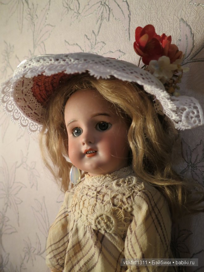 Антикварная кукла Милли - моя любимка