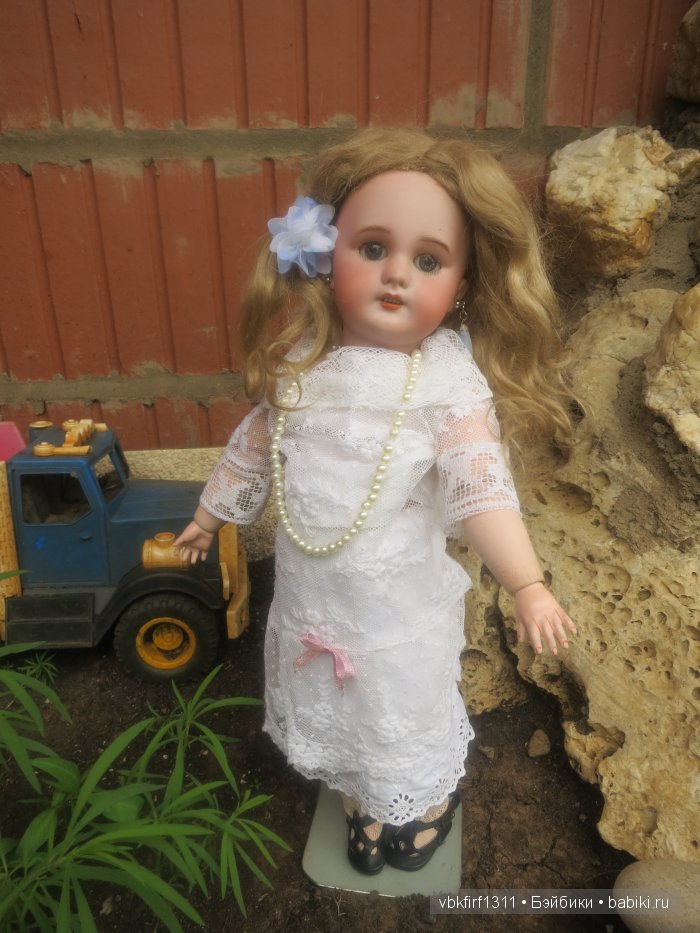 Девочки на даче — Антикварные куклы Jumeau (Жюмо): Tete Jumeau