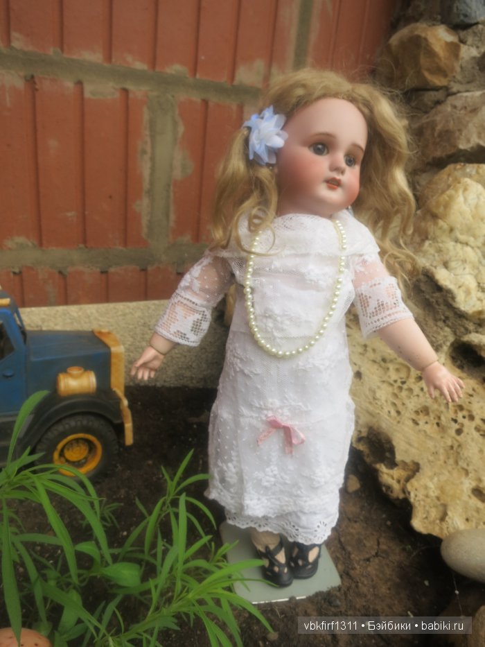 Девочки на даче — Антикварные куклы Jumeau (Жюмо): Tete Jumeau (фото 2)