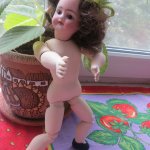 Изготовление тела для антикварной немецкой головки или в каморке у папы Карло-часть 4