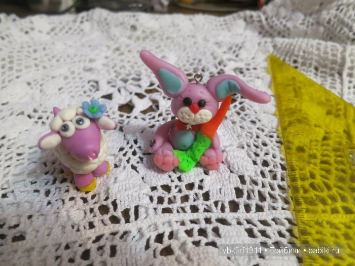 Зверушки из холодного фарфора (фото 5)