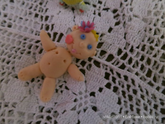 Зверушки из холодного фарфора