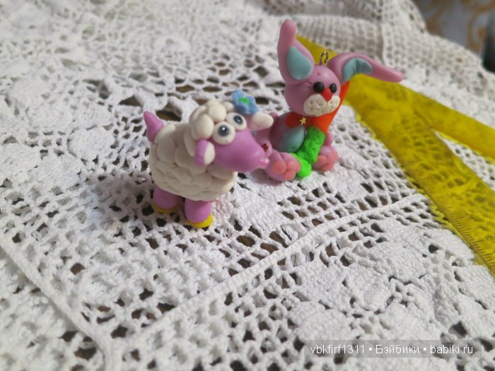 Зверушки из холодного фарфора (фото 4)