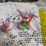 Зверушки из холодного фарфора