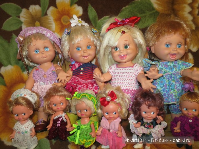 Однажды вечером... Куклы Galoob baby face