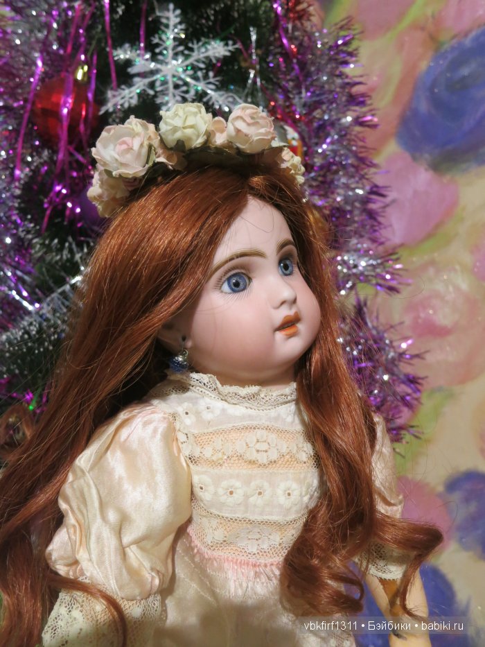 Прекрасная Жюмона — Антикварные куклы Jumeau (Жюмо): Tete Jumeau (фото 6)