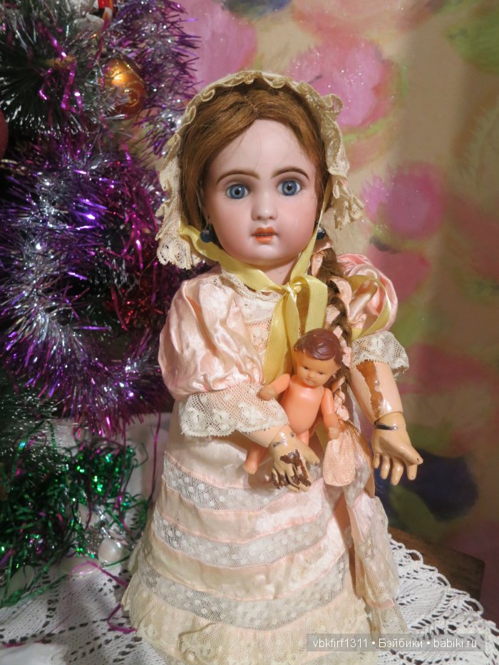 Прекрасная Жюмона — Антикварные куклы Jumeau (Жюмо): Tete Jumeau (фото 2)