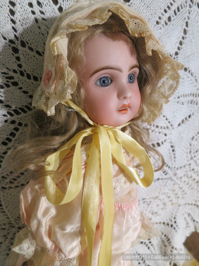 Прекрасная Жюмона — Антикварные куклы Jumeau (Жюмо): Tete Jumeau (фото 10)