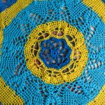 Яркая салфеточка  или хобби-вязание крючком