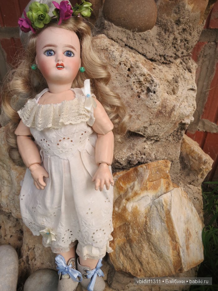 Прекрасная Бланш — Антикварные куклы Limoges (Лимож): Lanternier (фото 7)