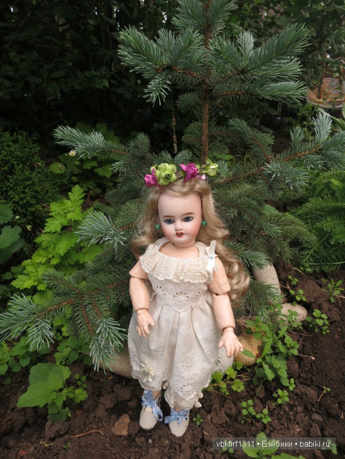 Прекрасная Бланш — Антикварные куклы Limoges (Лимож): Lanternier